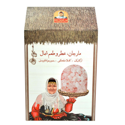 نمک صورتی دانه ریز هیمالیایی مارجان - 1 کیلوگرم